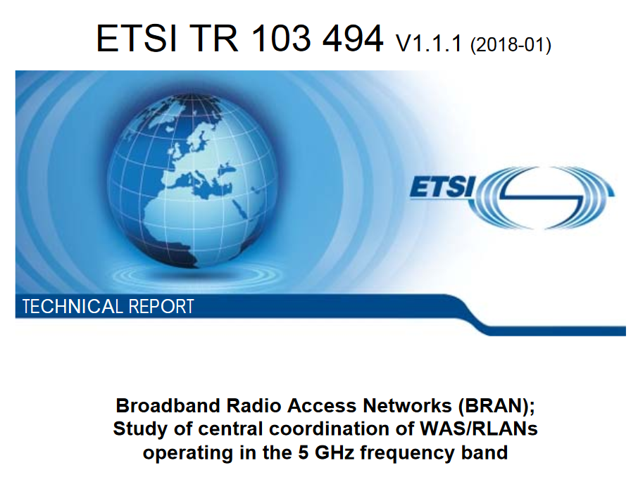 ETSI TR 103 494